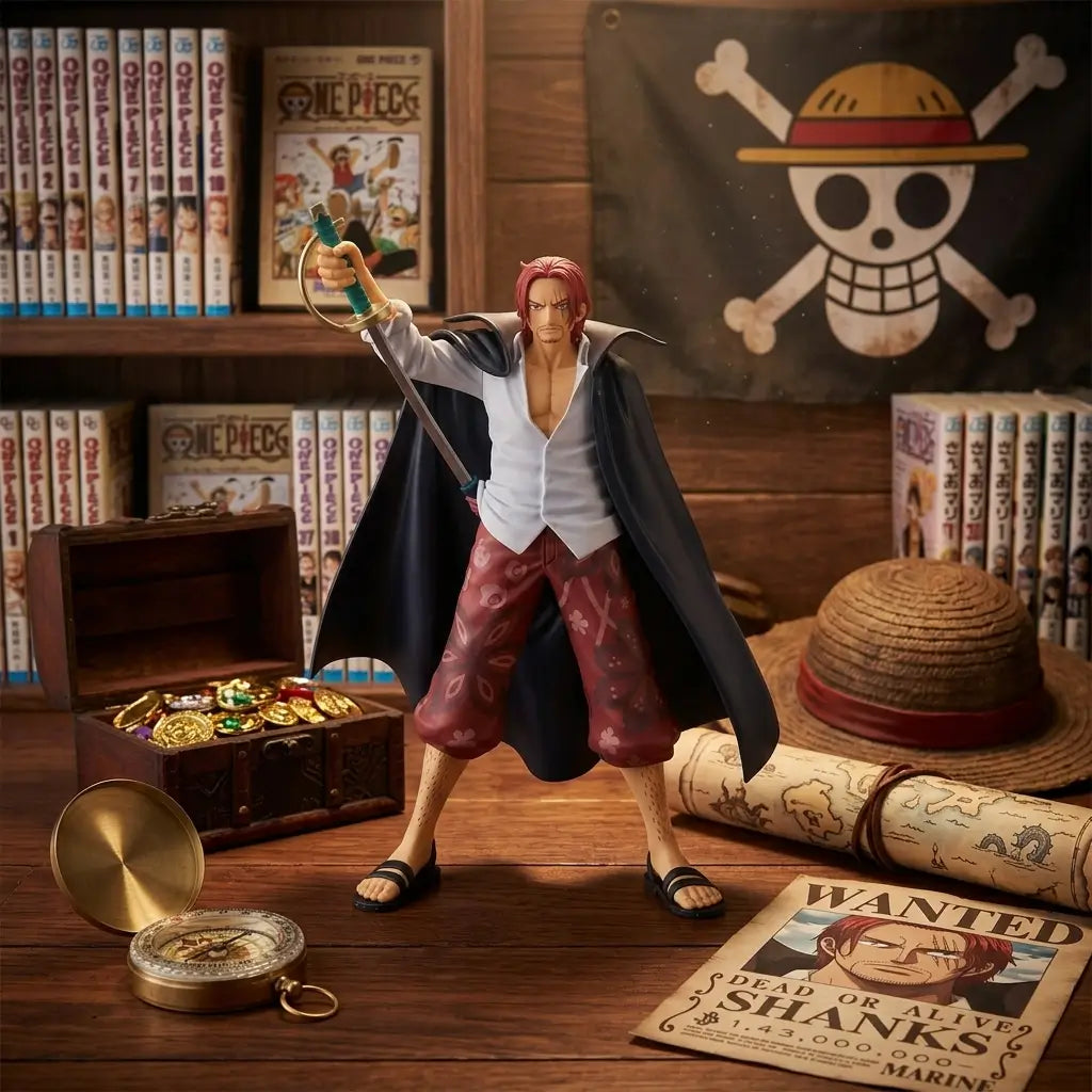 Figurine One Piece Shanks DXF - Collectionnez l'Essence de l'Aventure