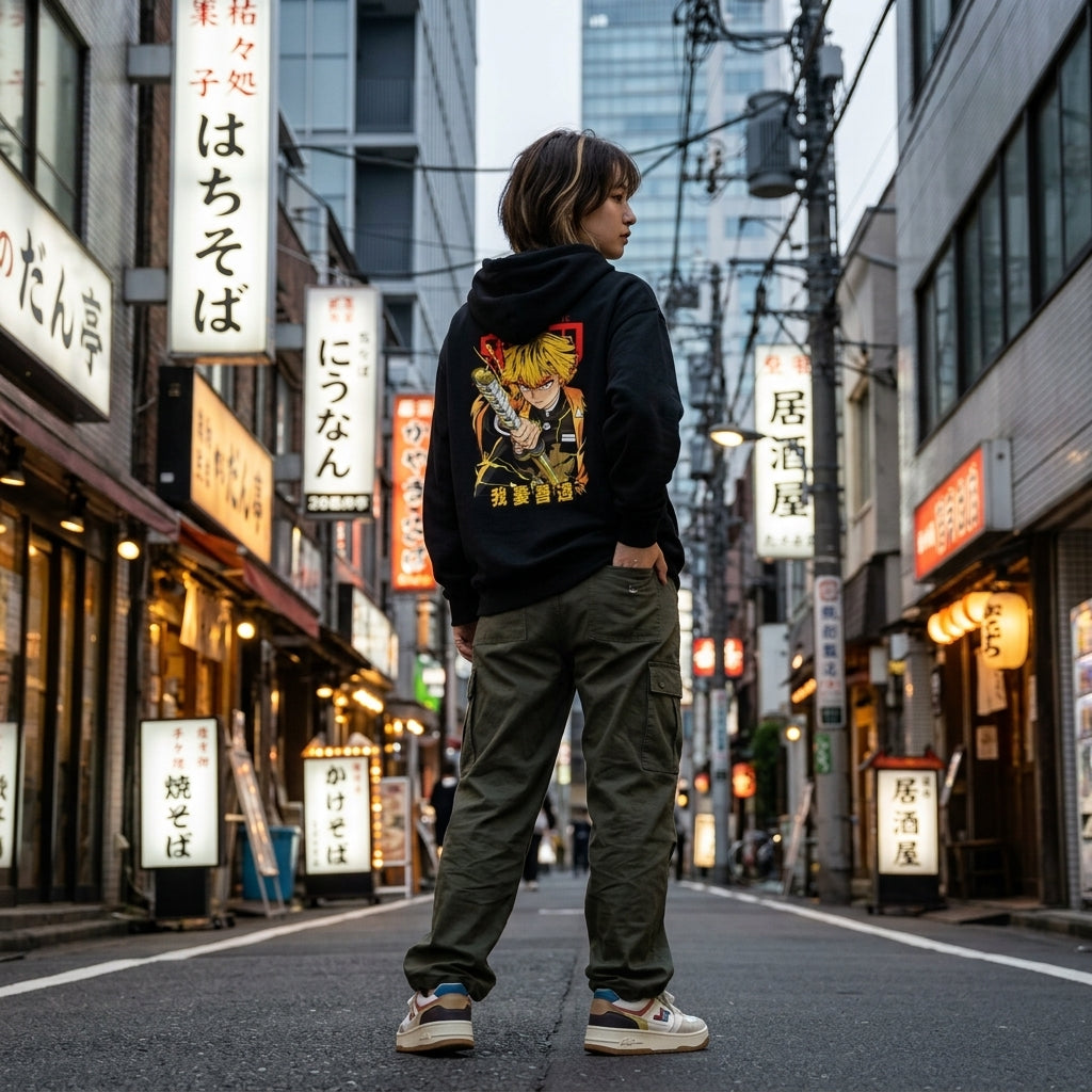 Sweat Demon Slayer - Zenitsu Agatsuma au style unique