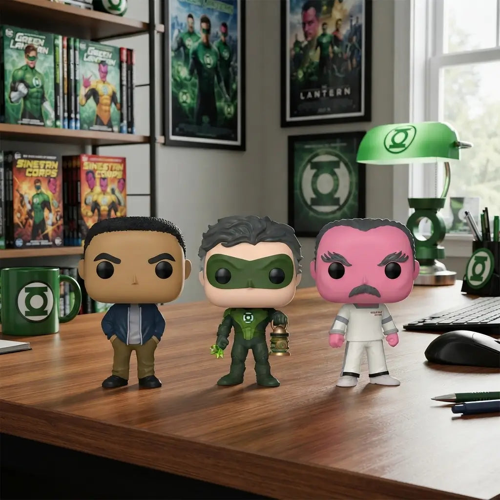 Figurine POP DC LANTERNS Sinestro - Collection Funko