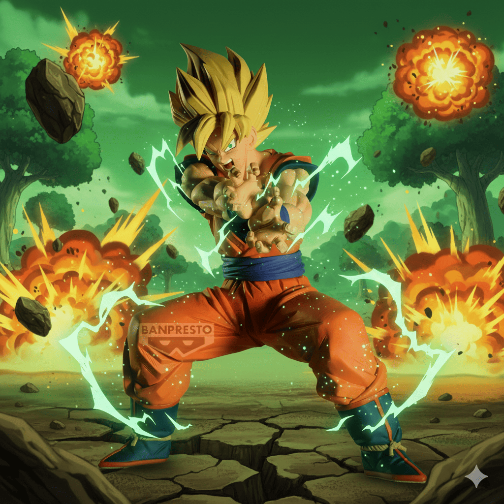 Figurine Grandista Dragon Ball Z Son Goku - Geek Store