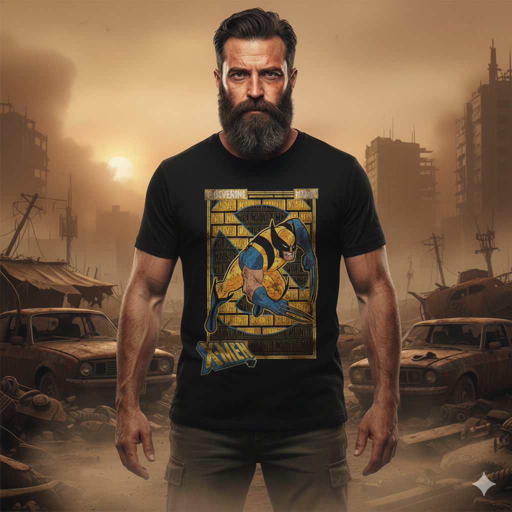 Tshirt X-Men Wolverine - Geek Store