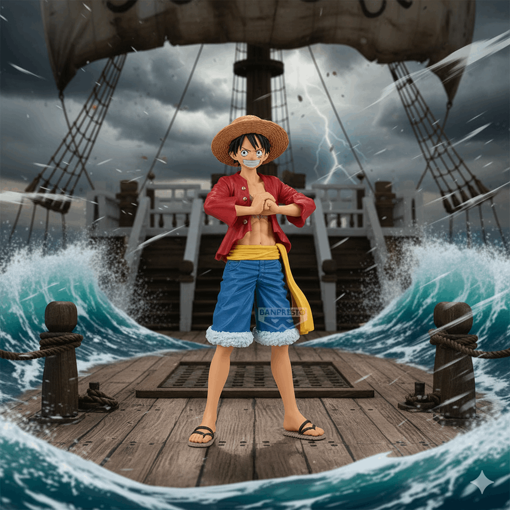 Figurine One Piece - Monkey D. Luffy Grandline Series - Geek Store