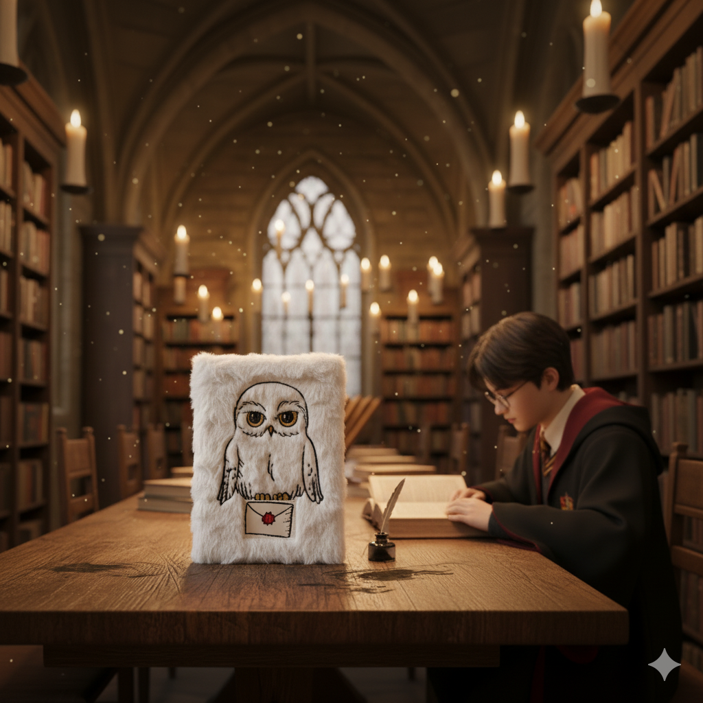 Carnet A5 Harry Potter Hedwig