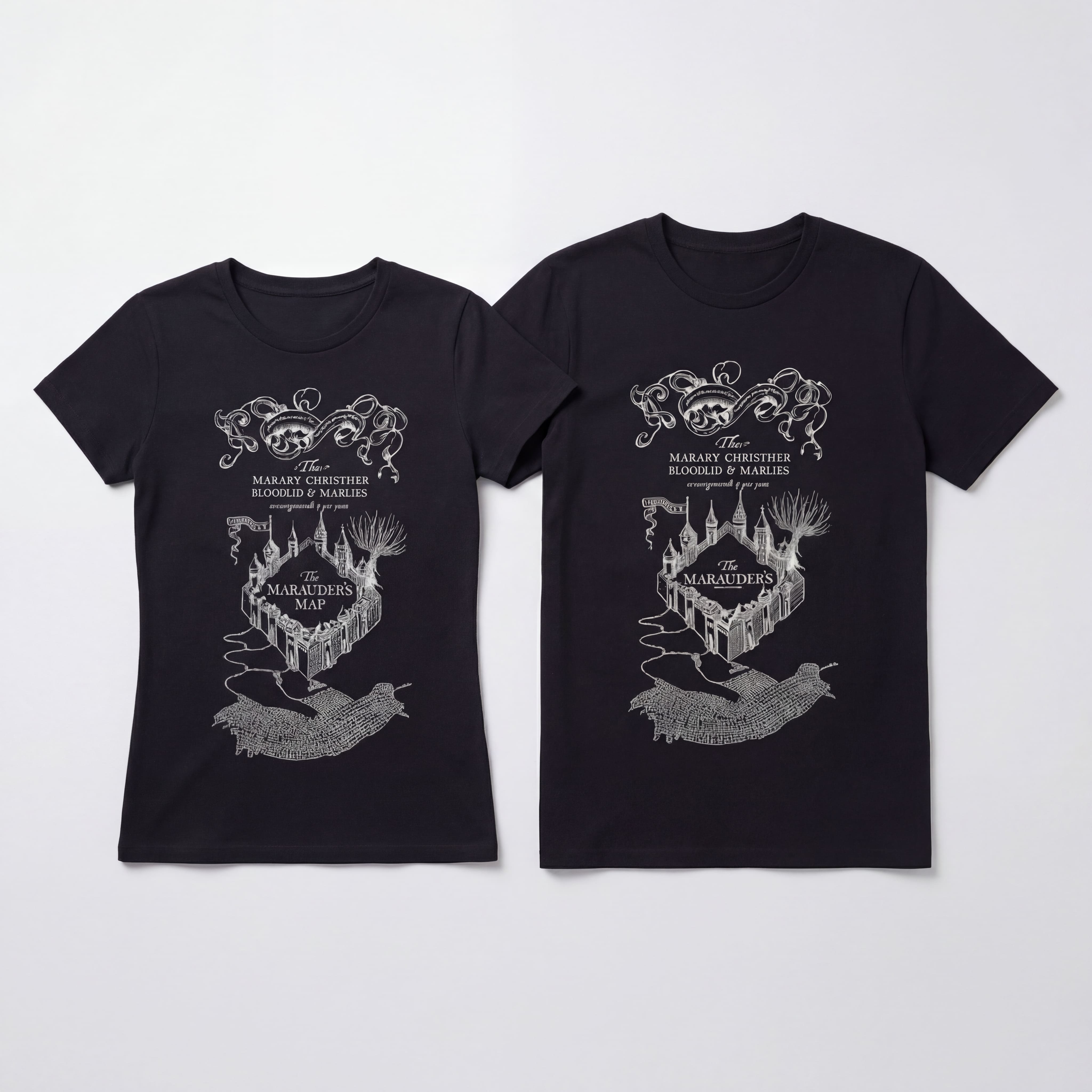Tshirt The Marauder's Map