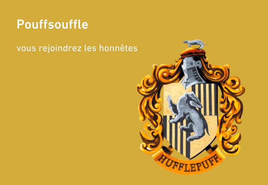 Harry Potter Pouffsouffle