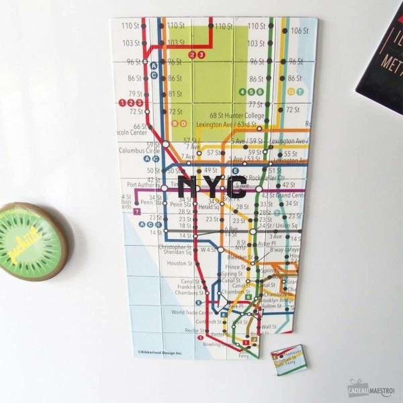 Magnet Metro Map Nyc