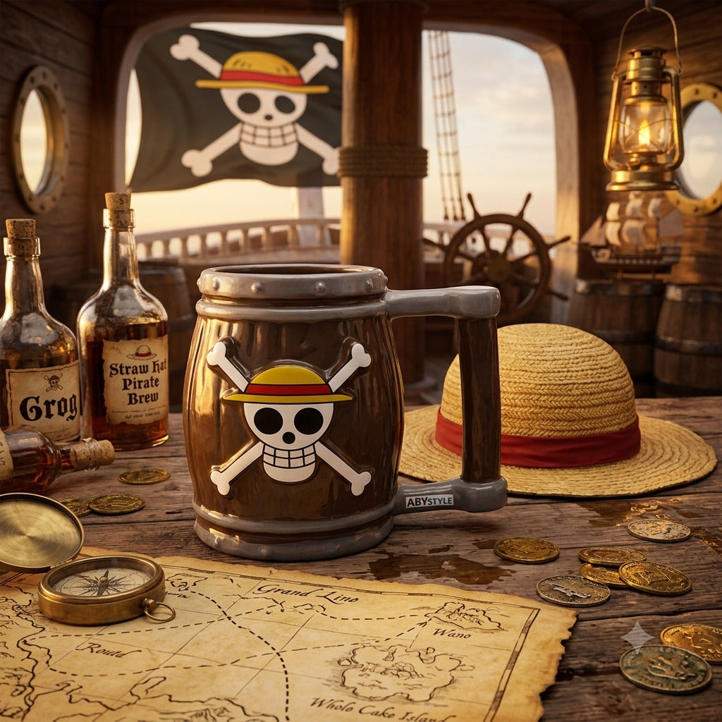 Mug 3D One Piece Tonneau