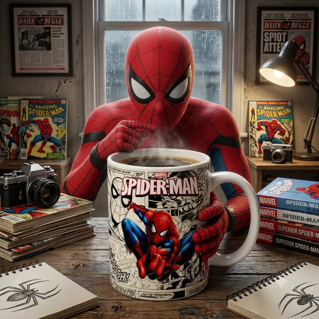 Mug Marvel Spider Man Comics