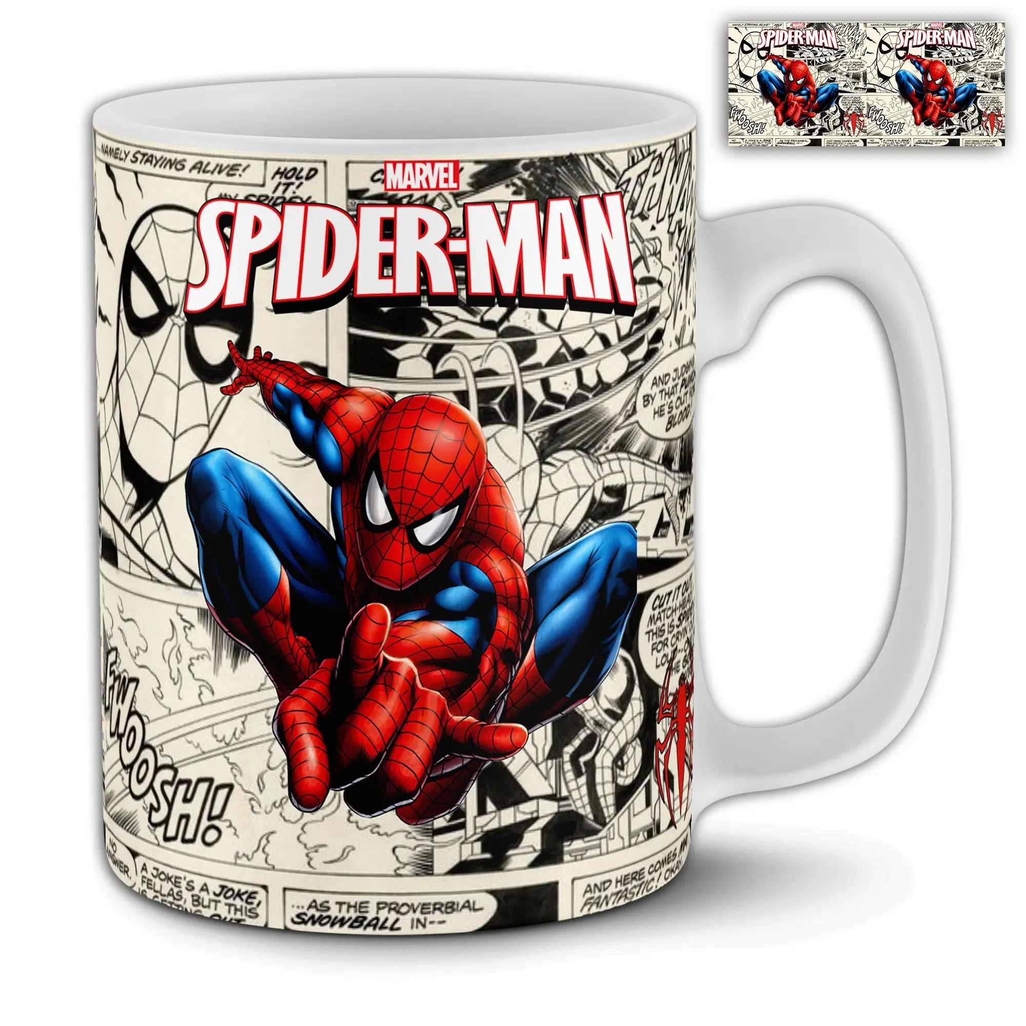 Mug Marvel Spider Man Comics