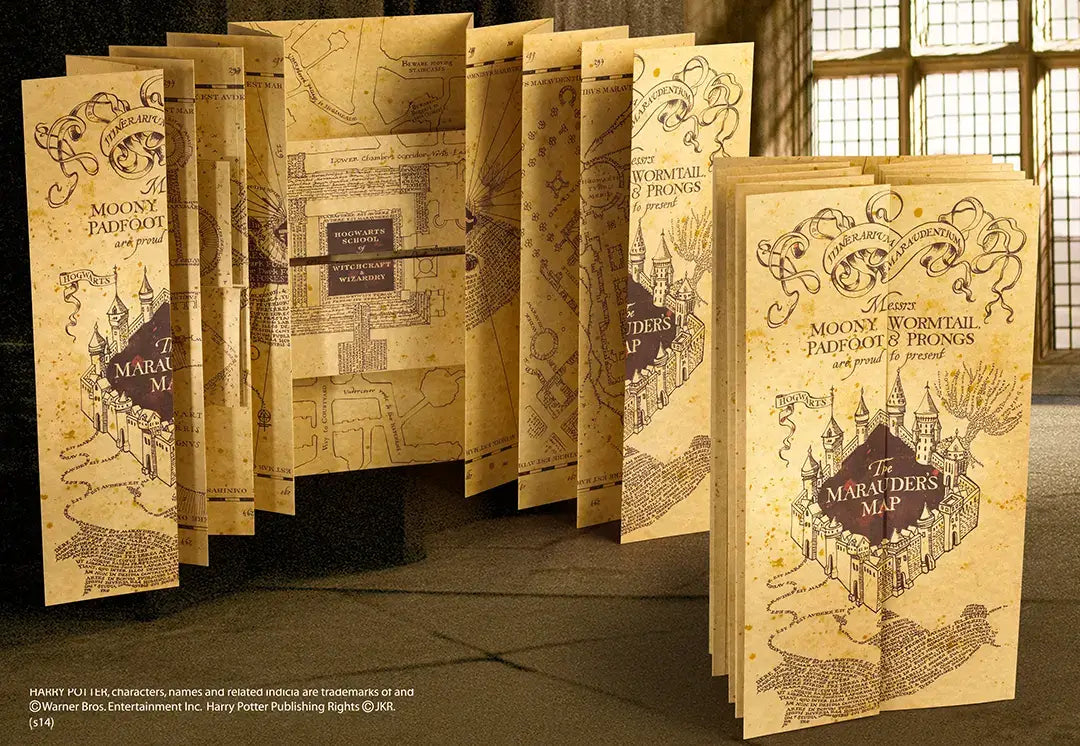 Réplique Harry Potter Carte du Maraudeur