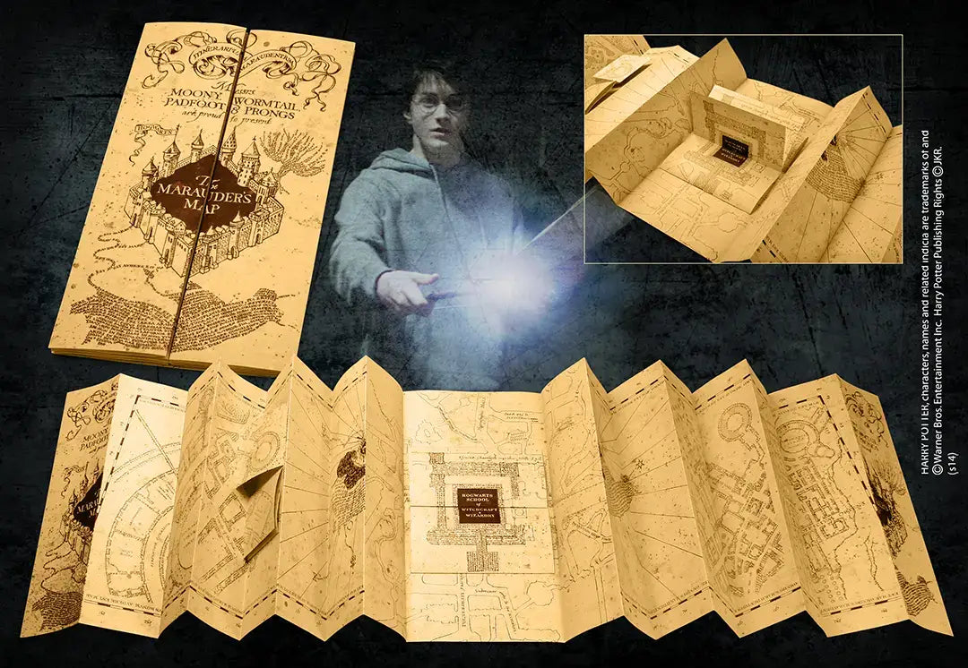 Réplique Harry Potter Carte du Maraudeur