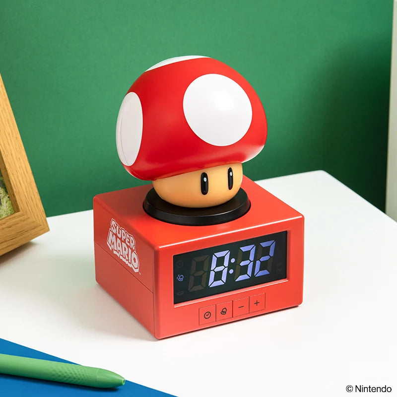 Reveil Lumineux Nintendo Super Mario Mushroom Icon