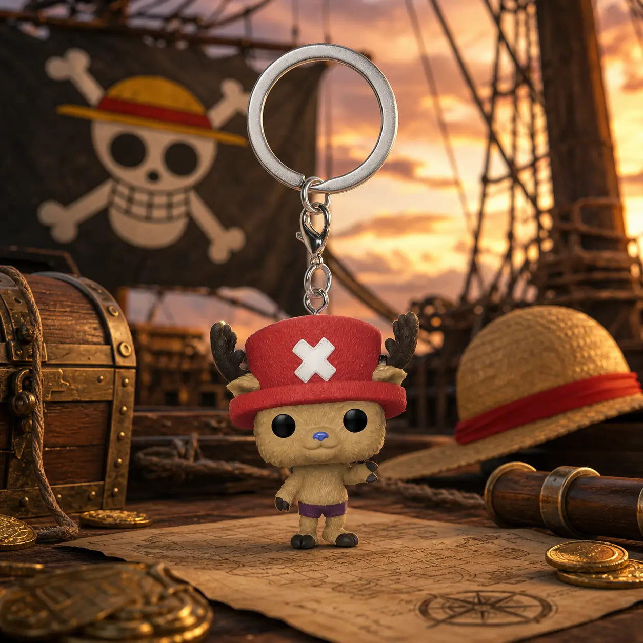 Porte-clés Funko Pocket Pop One Piece – Chopper