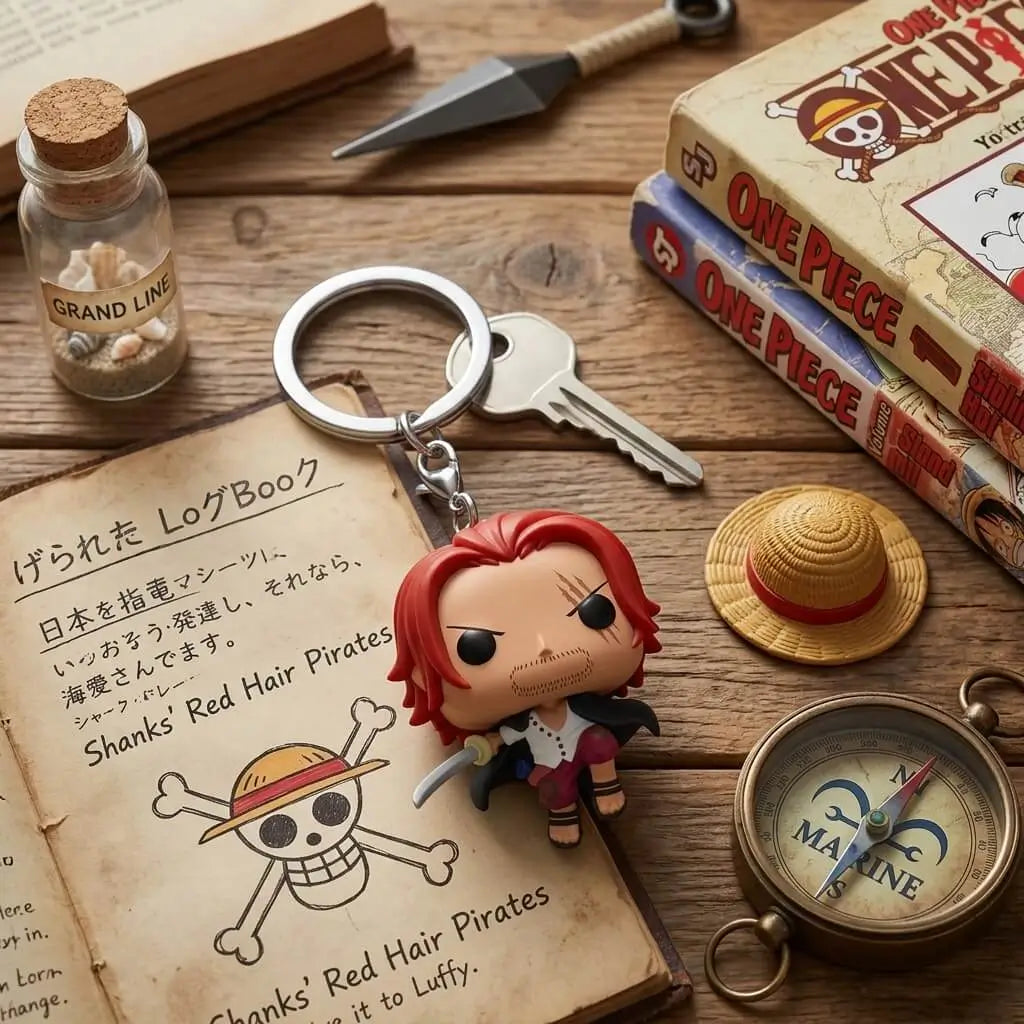 Porte-clés Funko Pocket Pop One Piece – Shanks