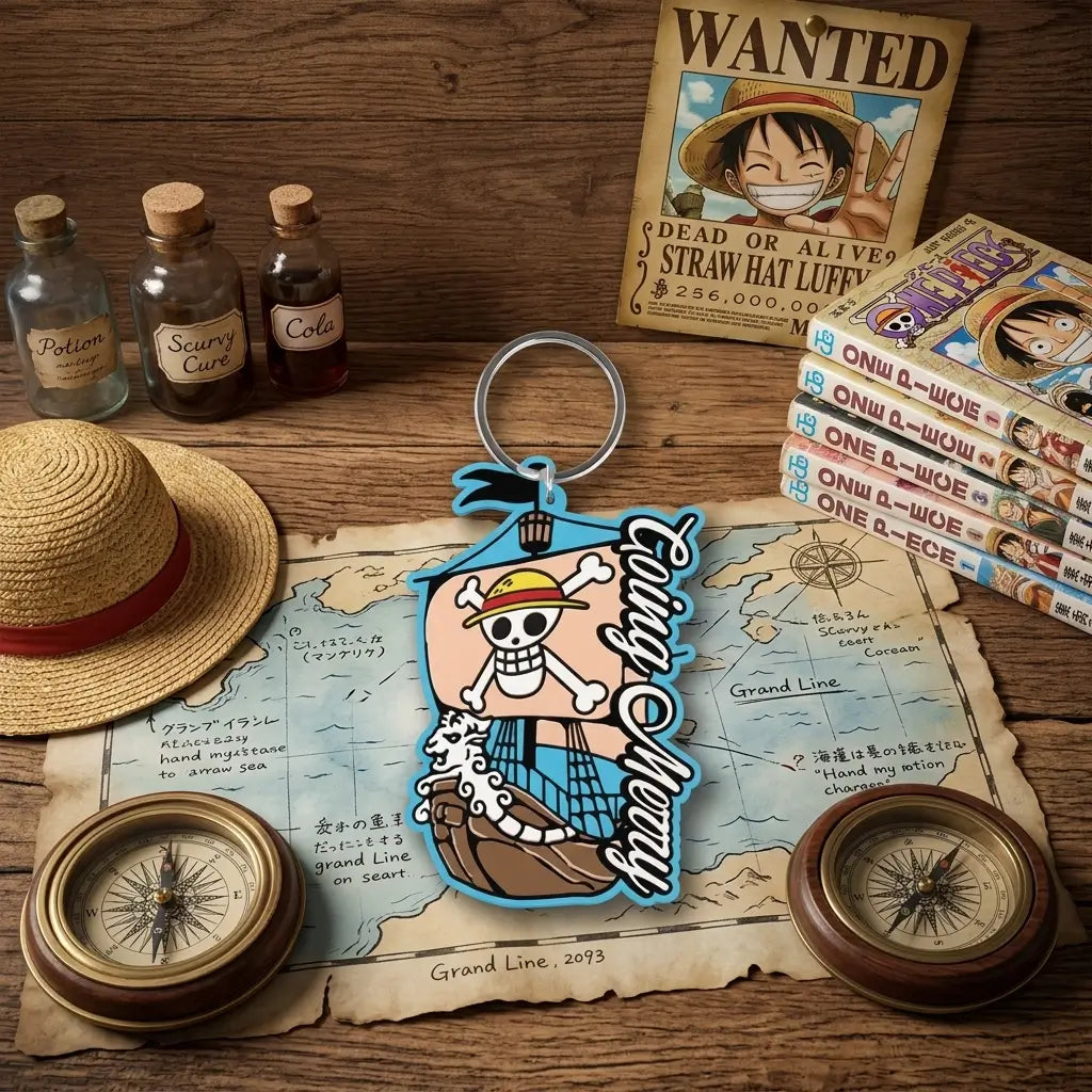 Porte-clés One Piece Le Vogue Merry