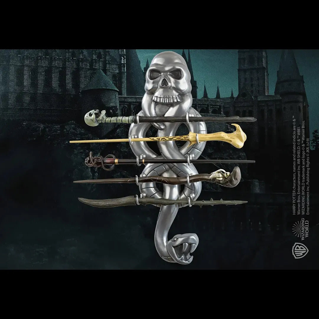 Présentoir Baguettes Marque des Ténèbres – Réplique Officielle Harry Potter