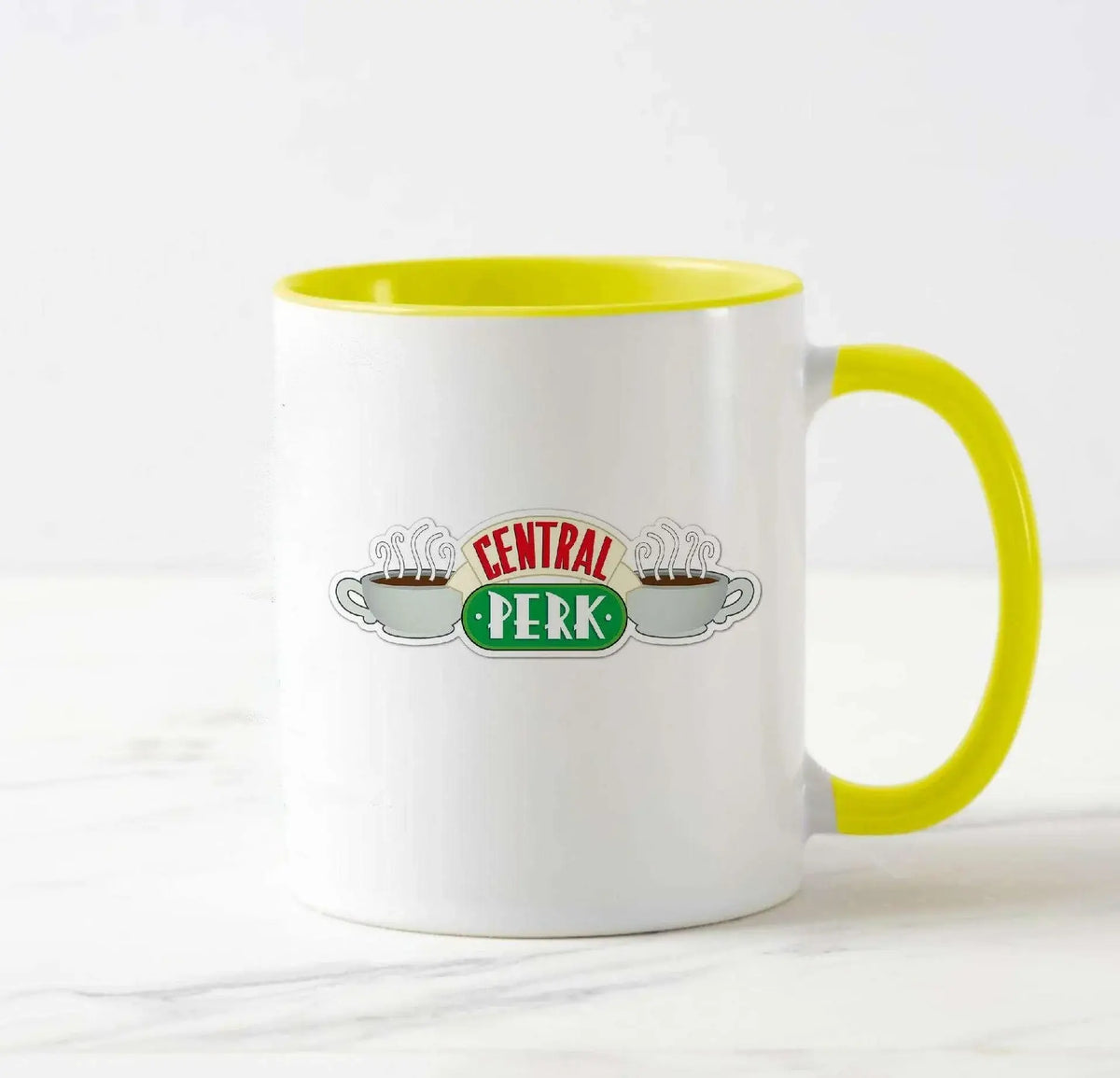 Mug Friends Central Perk Jaune