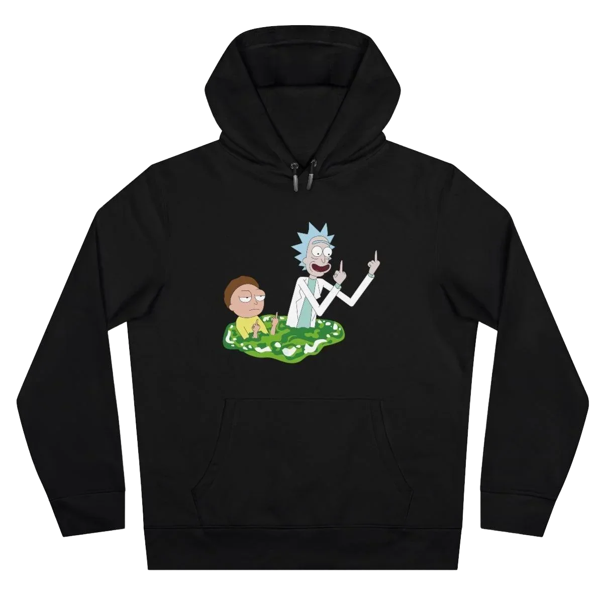 Sweat Rick and Morty Double Fuck You !