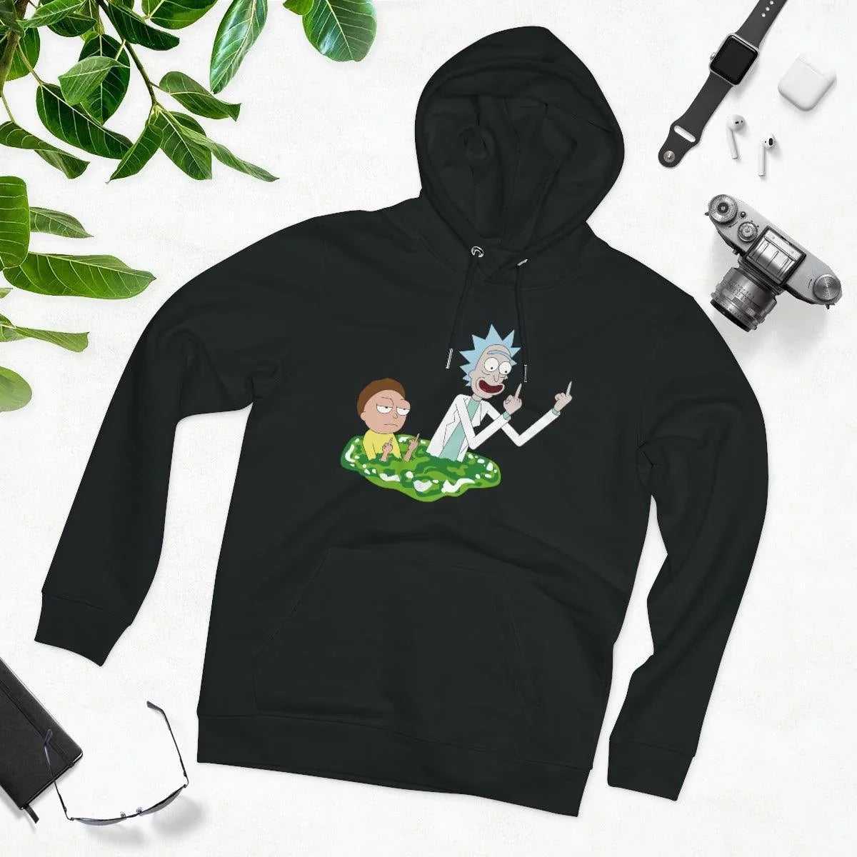 Sweat Rick and Morty Double Fuck You !