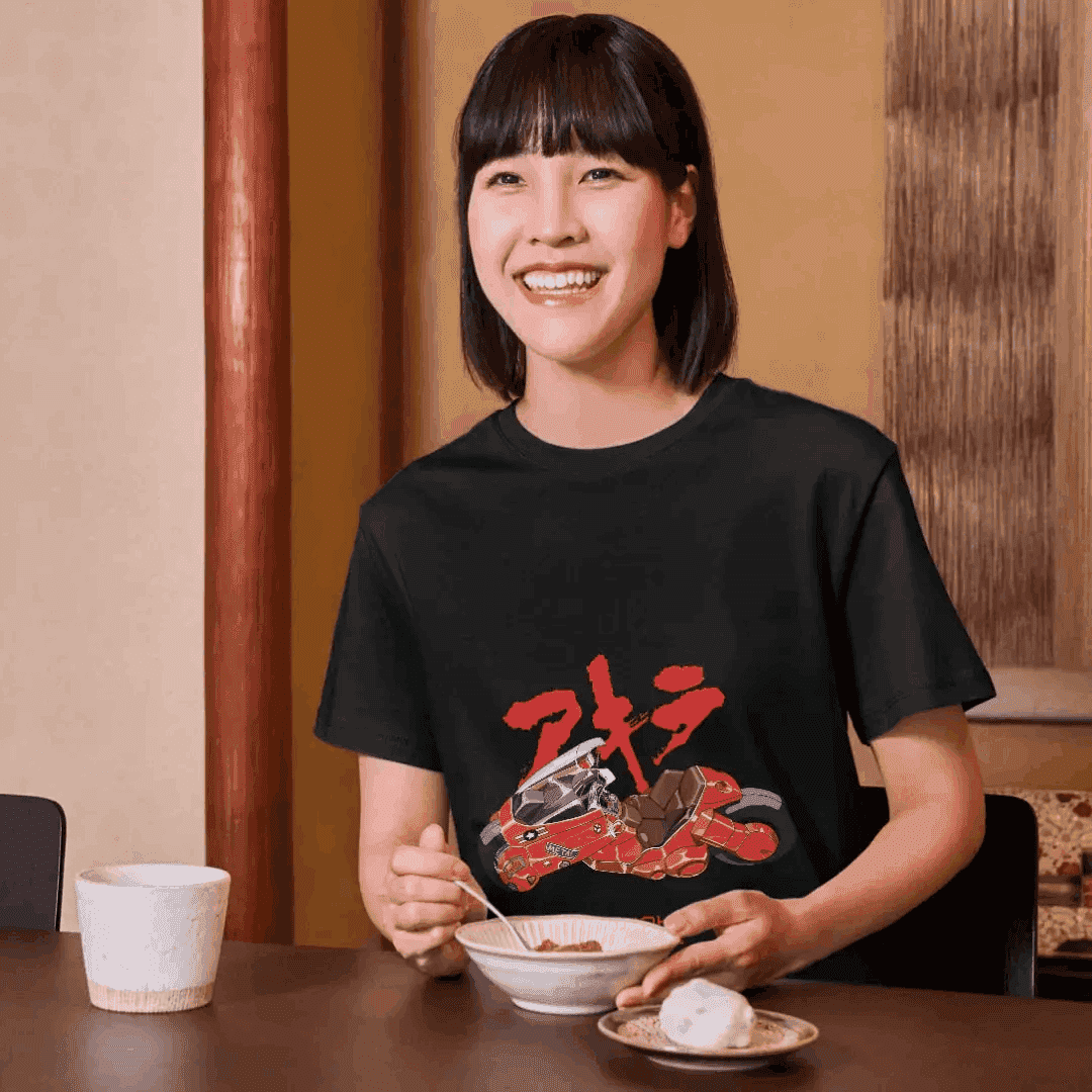T-shirt Akira – Kaneda & sa moto légendaire