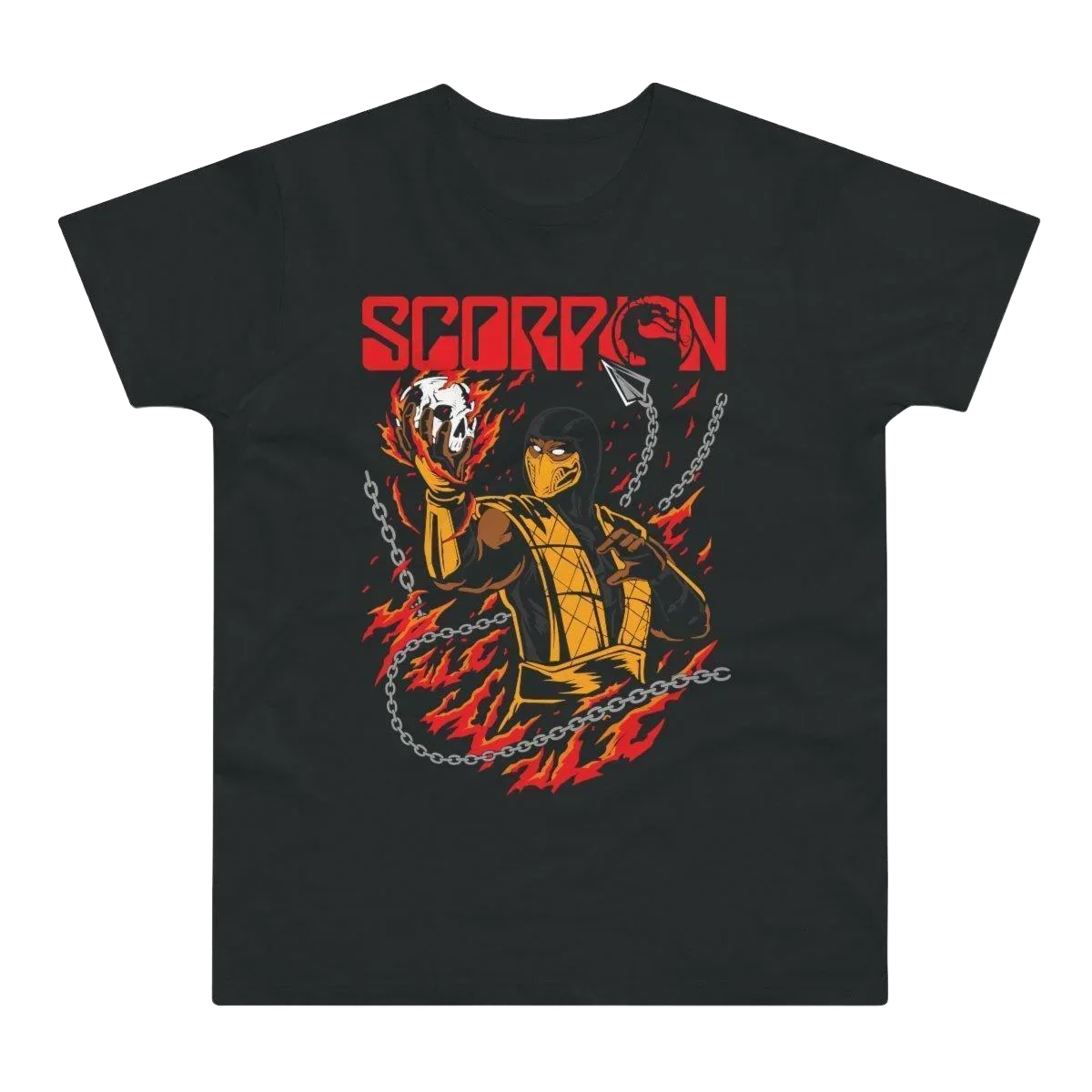 Tshirt Mortal Kombat Scorpion