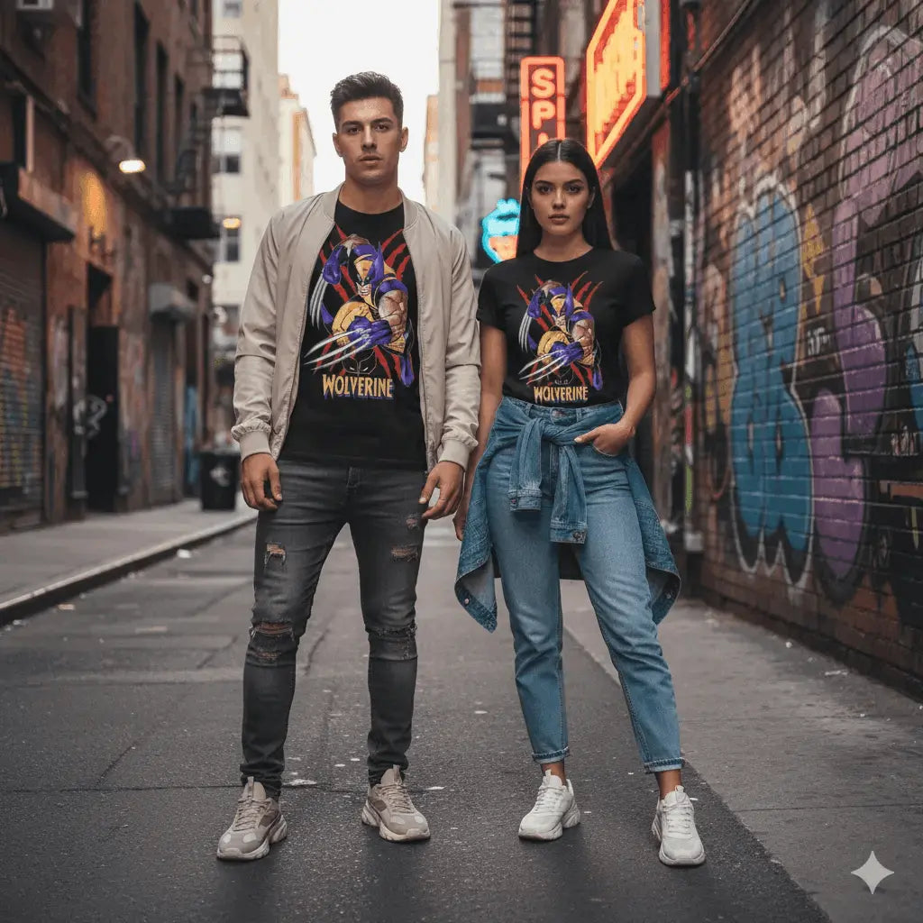 Tshirt X-Men Wolverine - Geek Store