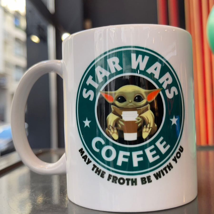 Mug Star Wars Bébé Yoda Coffee