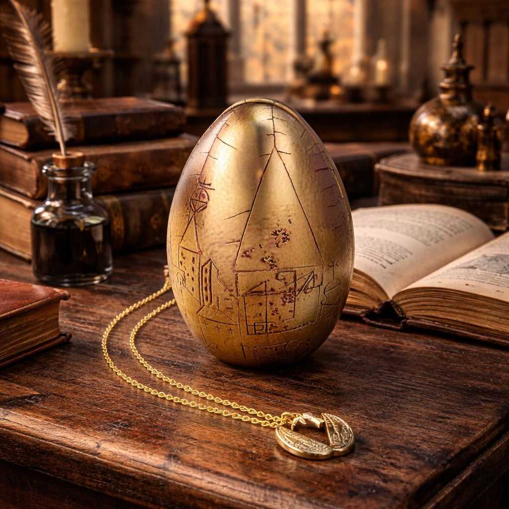 Réplique Harry Potter Oeuf d'Or - Gift Box + Collier - Geek Store