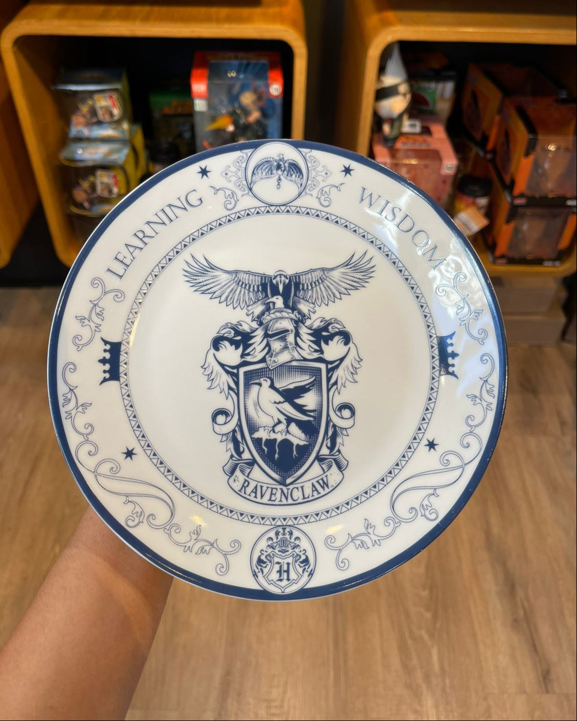 Set de 4 Assiettes Harry Potter Maisons Poudlard