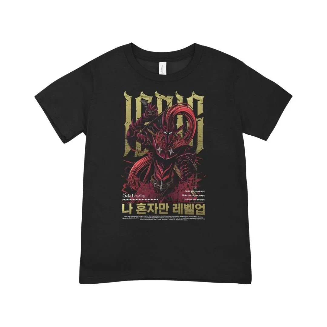 Tshirt Solo Leveling – Igris the Bloodred - Geek Store