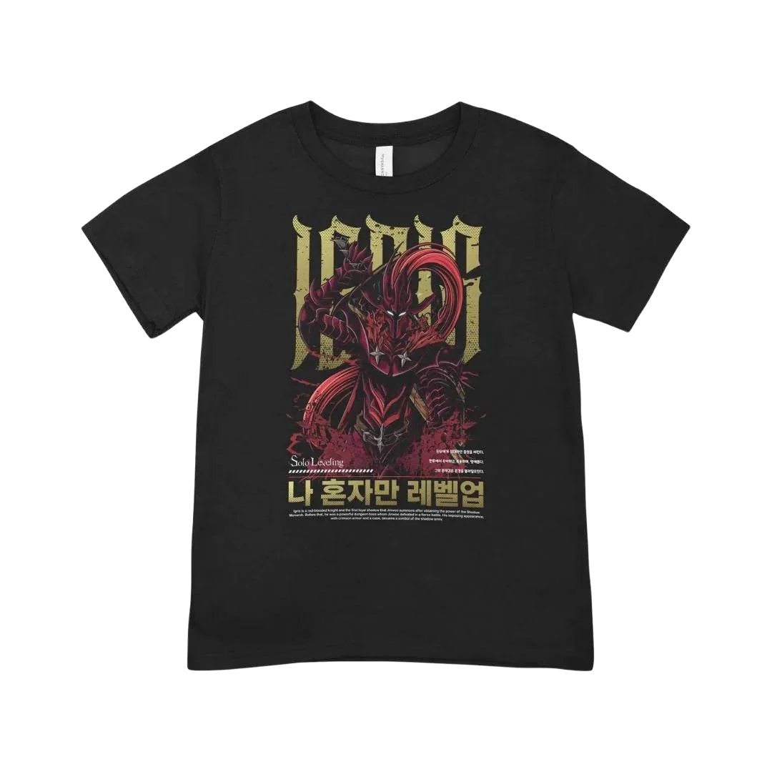 Tshirt Solo Leveling – Igris the Bloodred
