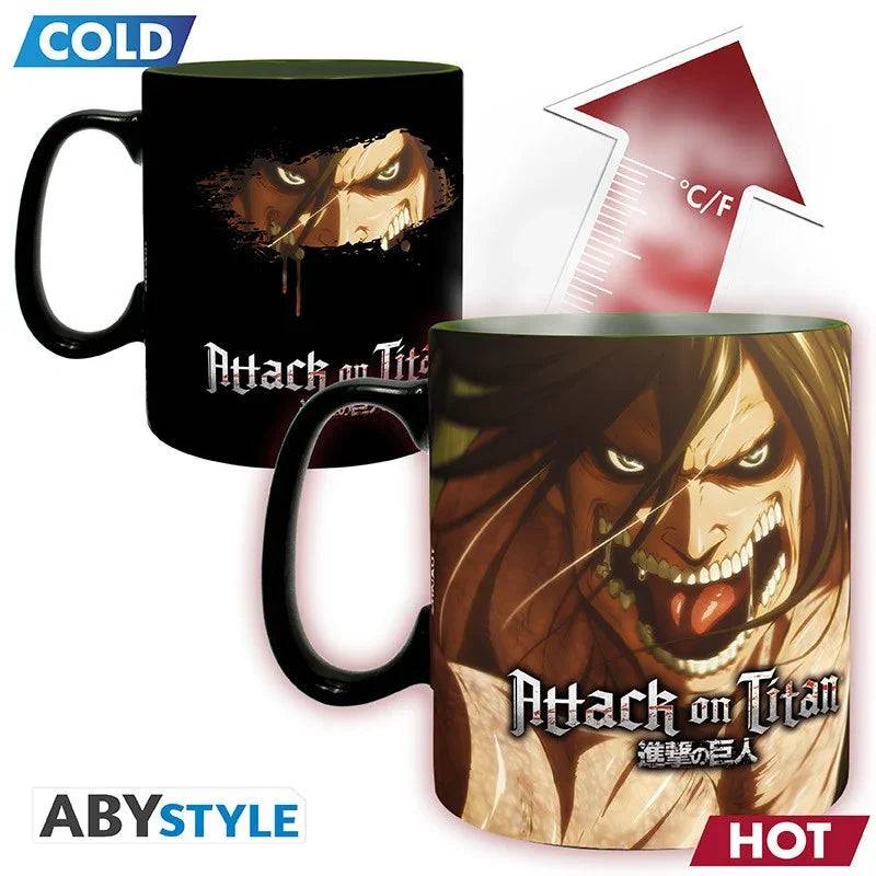 Mug Heat Change l'attaque des titans - Geek Store