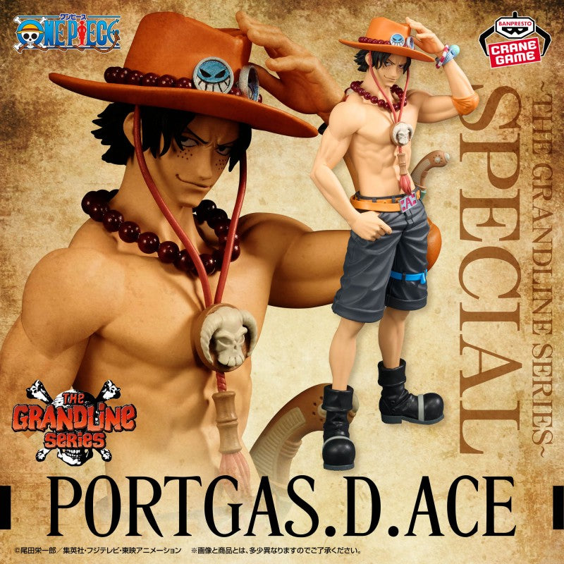 Figurine One Piece DXF The Grandline Series  Wanokuni Vol.3 Portgas D. Ace - Geek Store