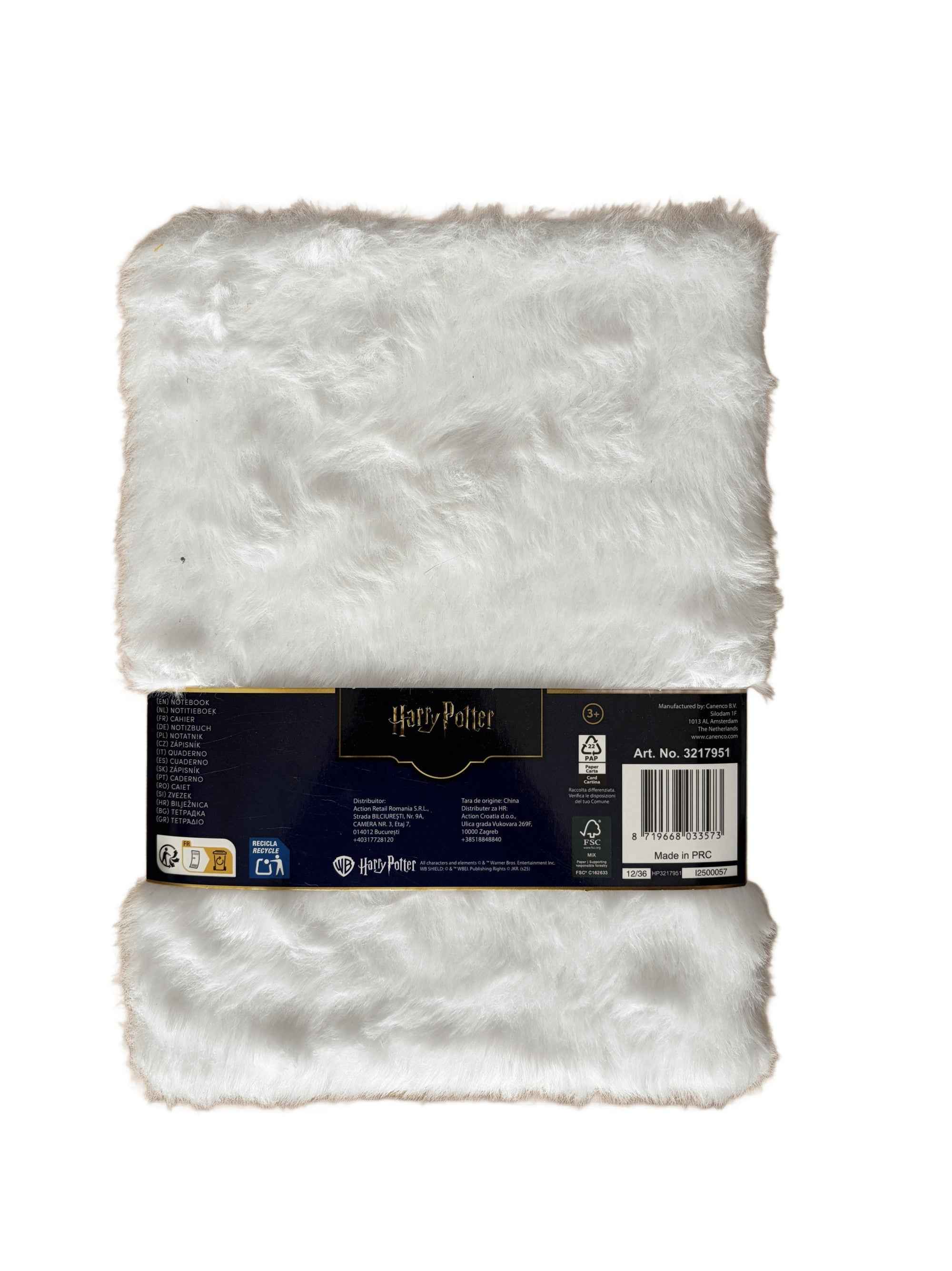 Carnet A5 Harry Potter Hedwig