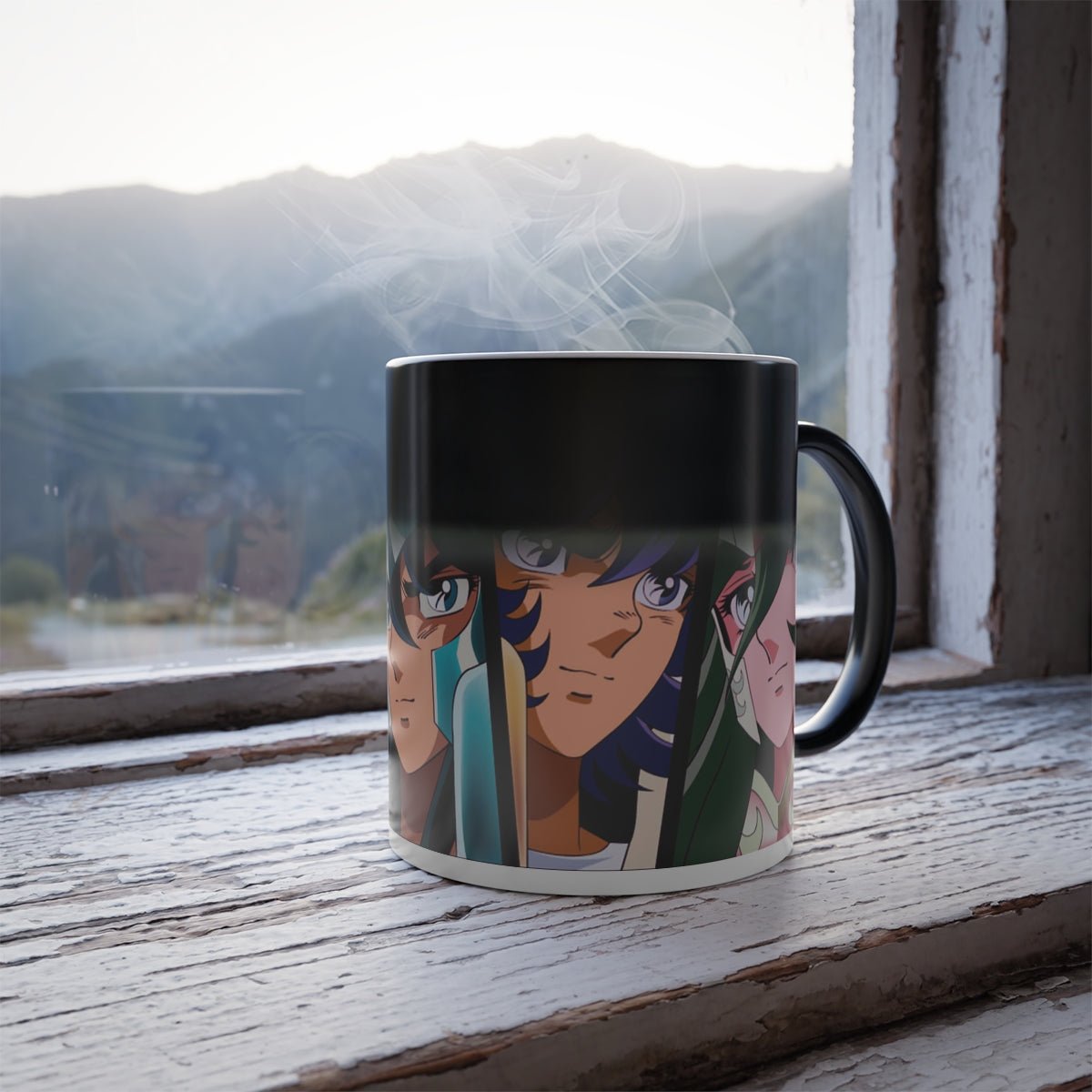 Mug Heat change Saint Seiya