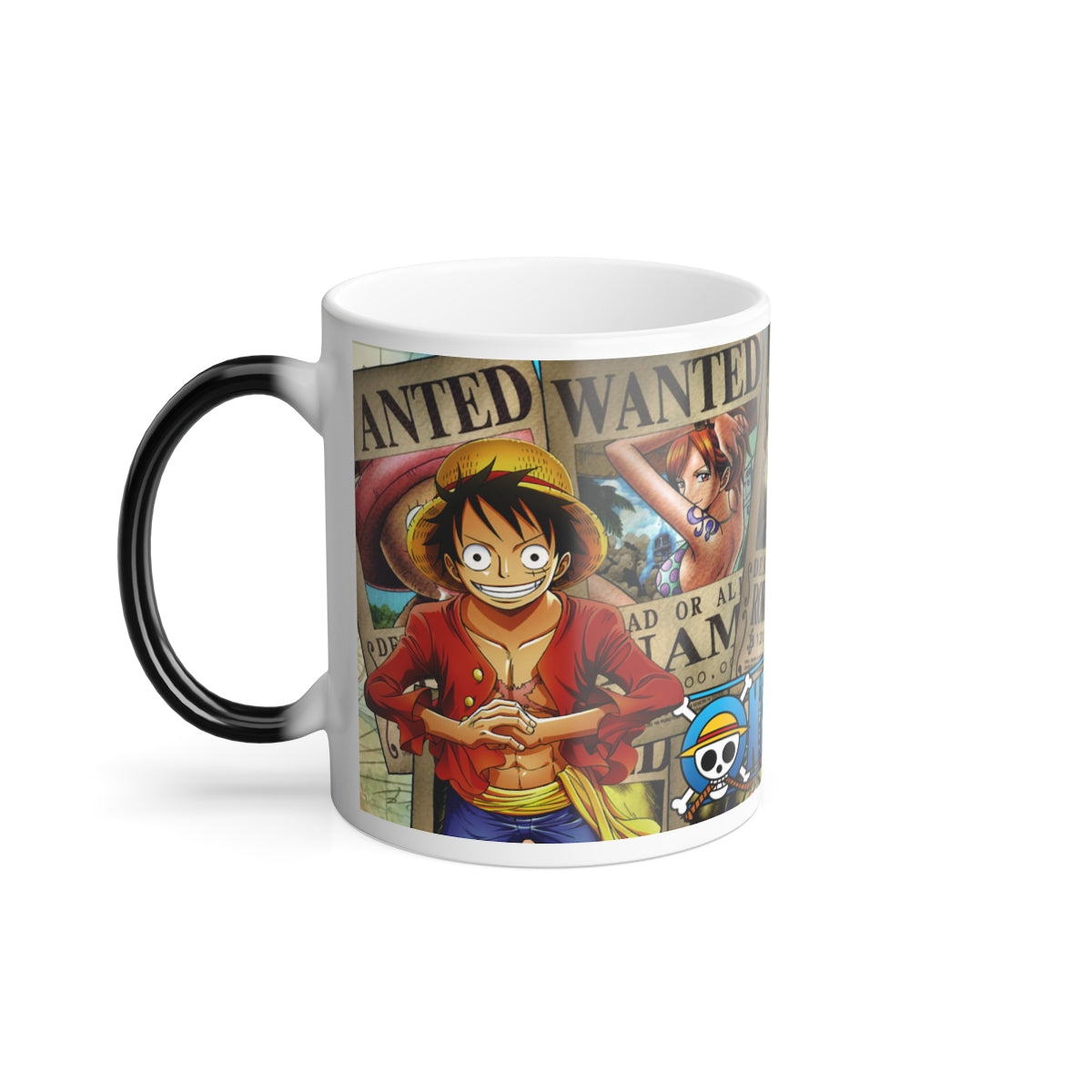 Mug Heat Change One Piece D. Luffy