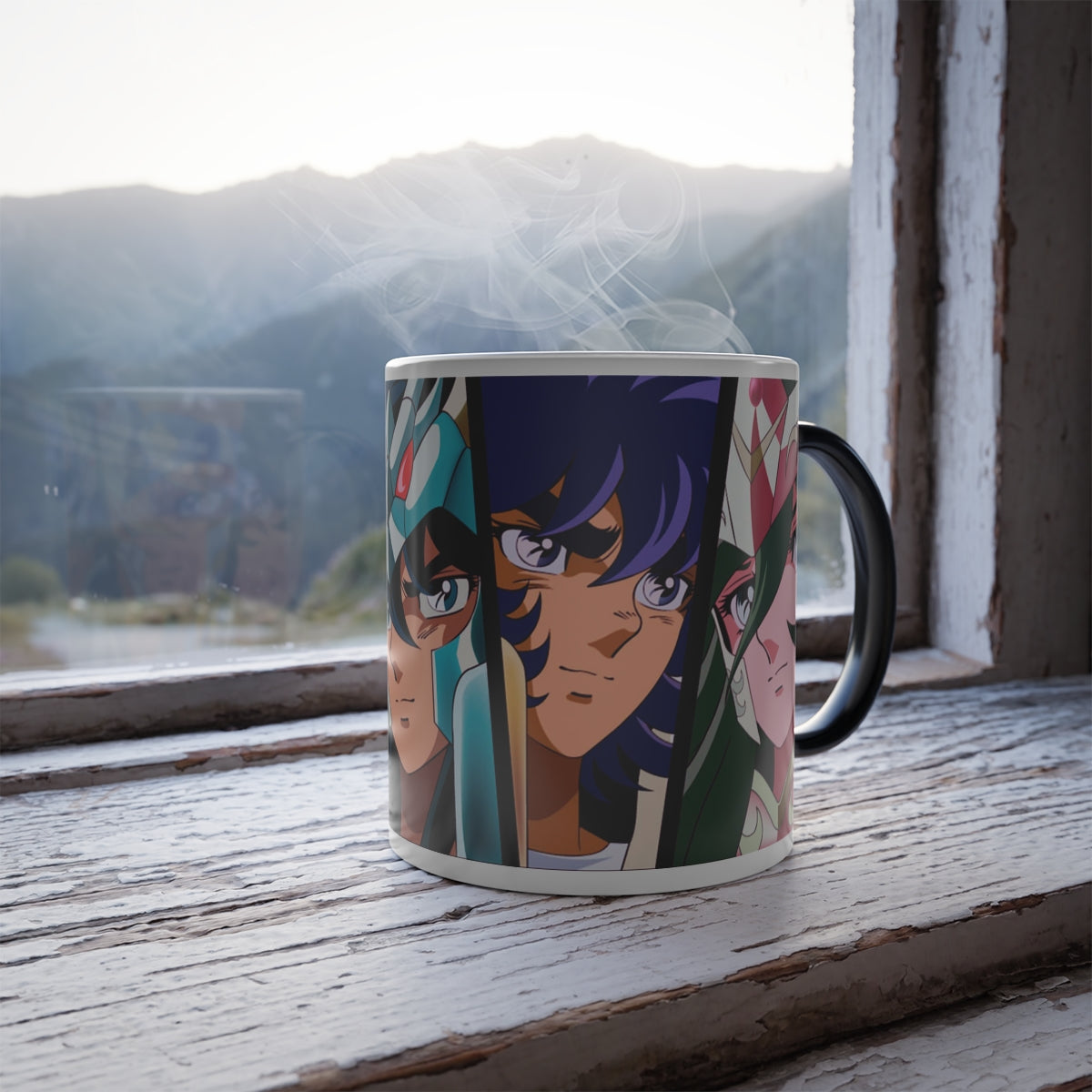 Mug Heat change Saint Seiya
