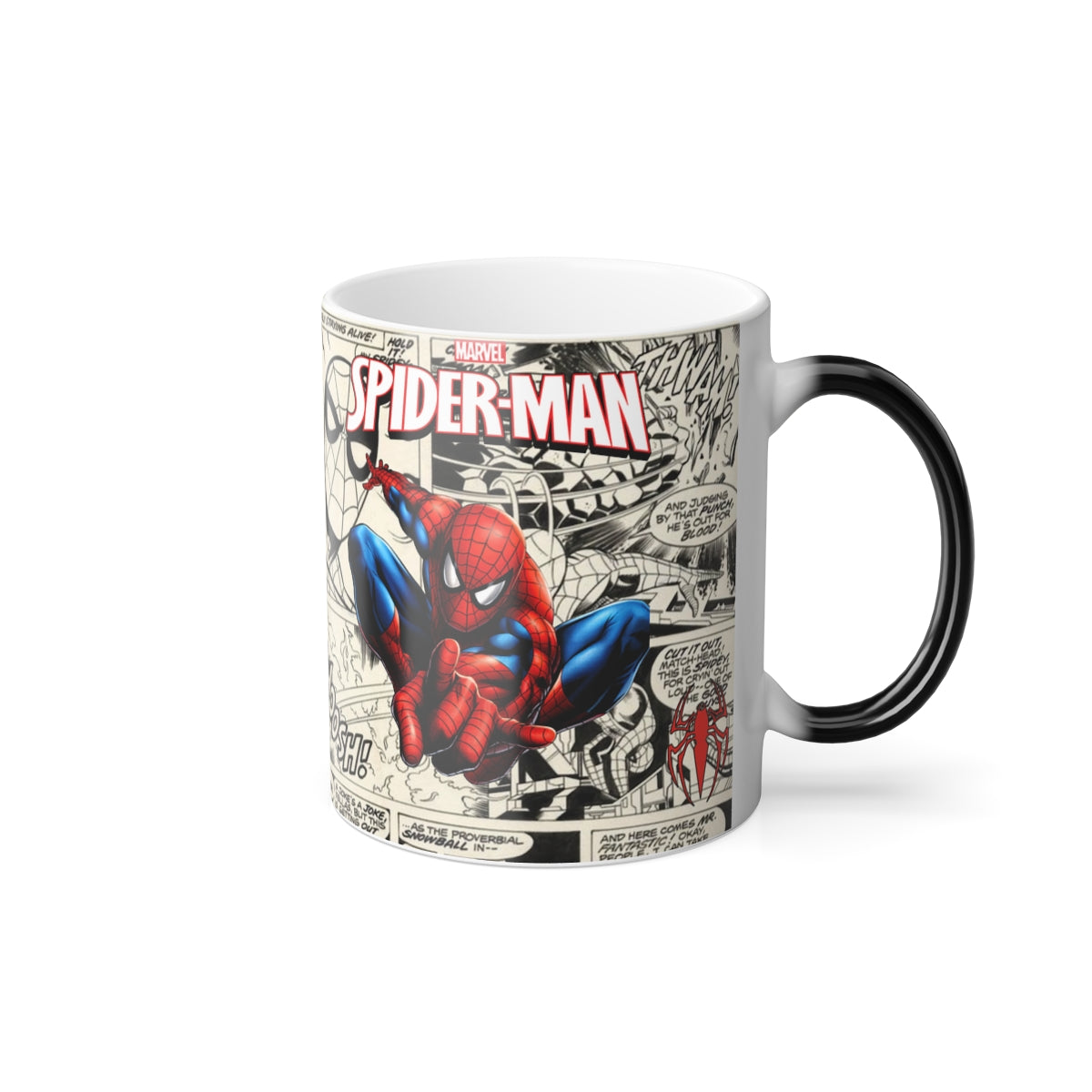 Mug Heat Change The Amazing Spider