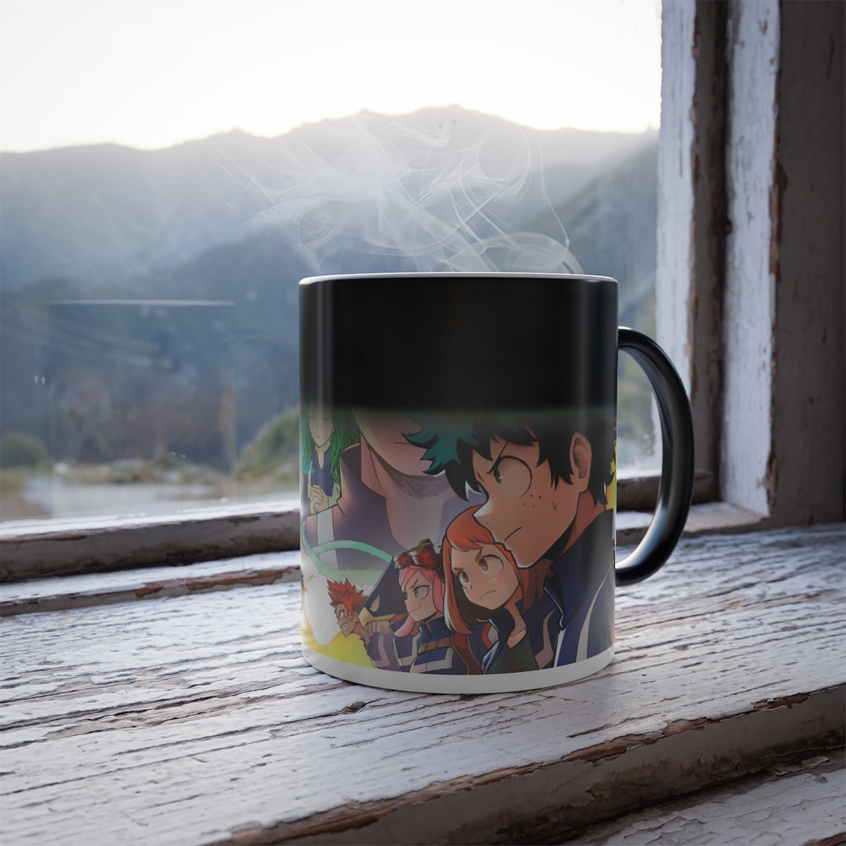 Mug Heat Change Personnages My Hero Academia