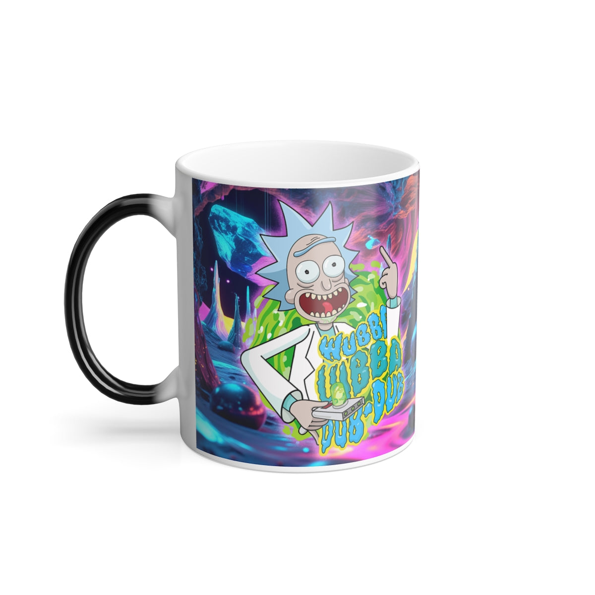 Mug Heat change Rick Wubba Lubba Dub Dub