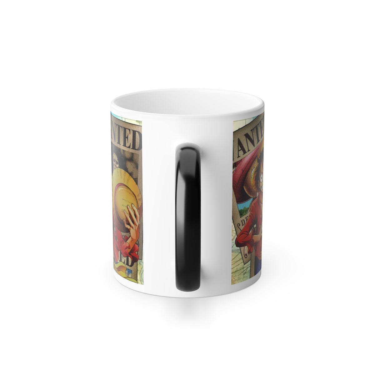 Mug Heat Change One Piece D. Luffy