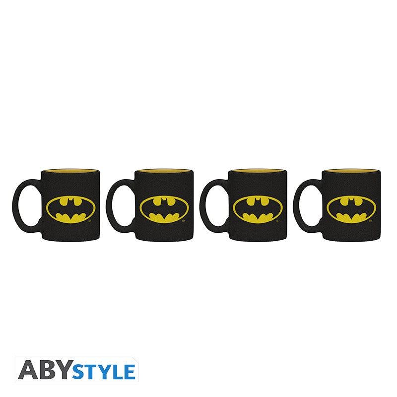 Set 4 mugs à espresso Dc Comics Batman Iconique