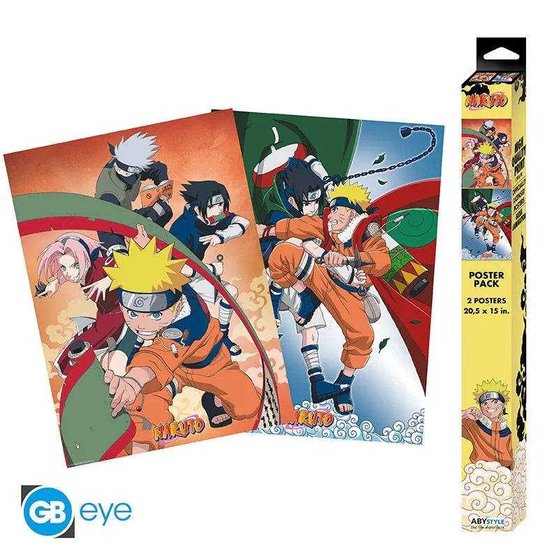 Set 2 Posters Naruto Shippuden - Geek Store