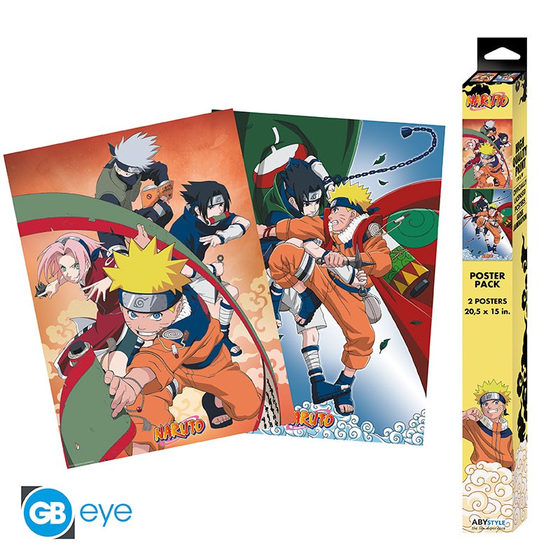 Set 2 Posters Naruto Shippuden