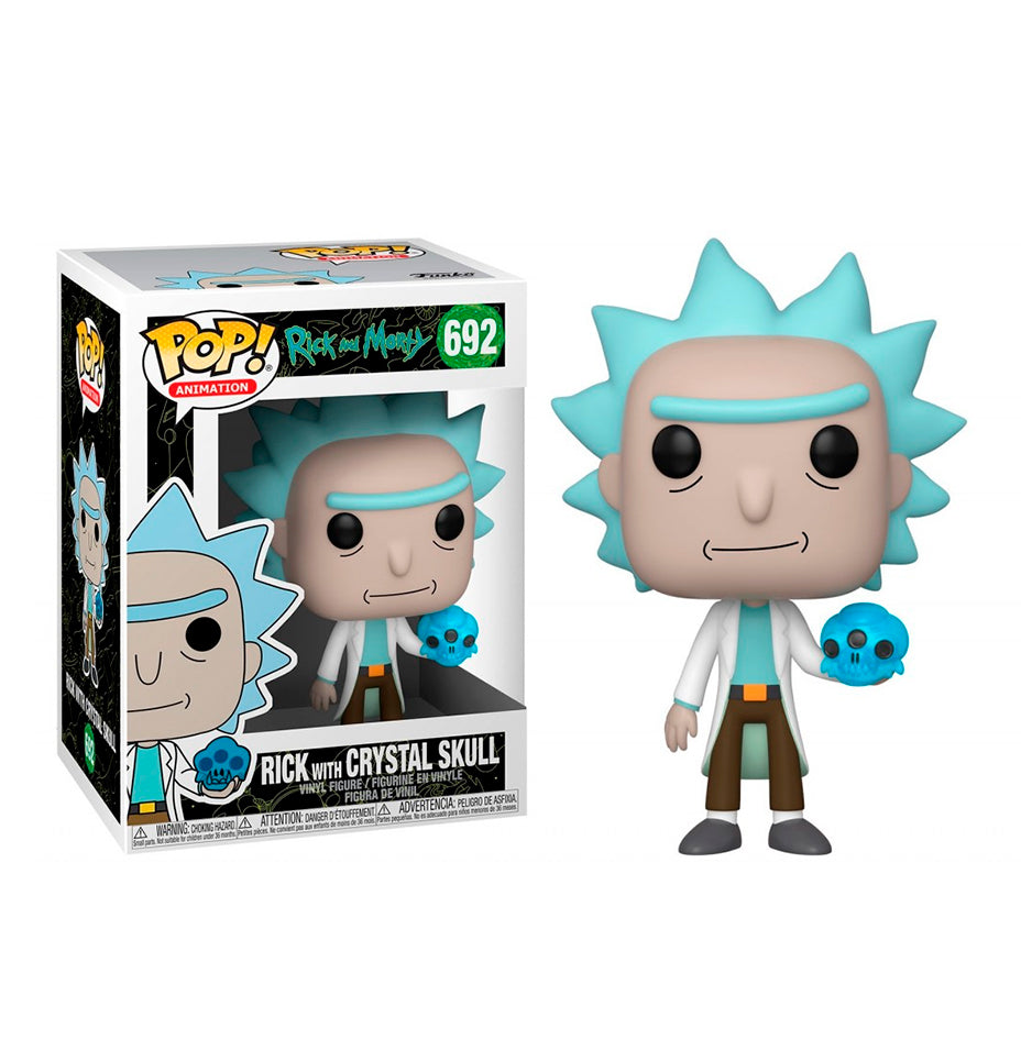 Figurine Funko Pop! Rick with Crystal – Rick and Morty
