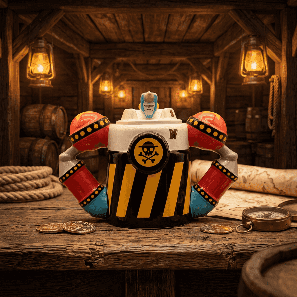 Mug One Piece 3D Iron Pirate Franky shogun - Geek Store