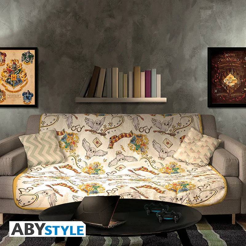 Plaid Harry Potter Le Monde d'Harry - Geek Store