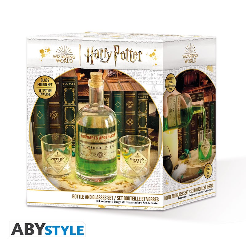 Set bouteille et verres Potion Harry Potter