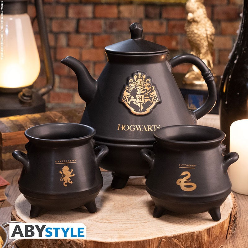 Set Théière avec chaudrons Poudlard Harry Potter