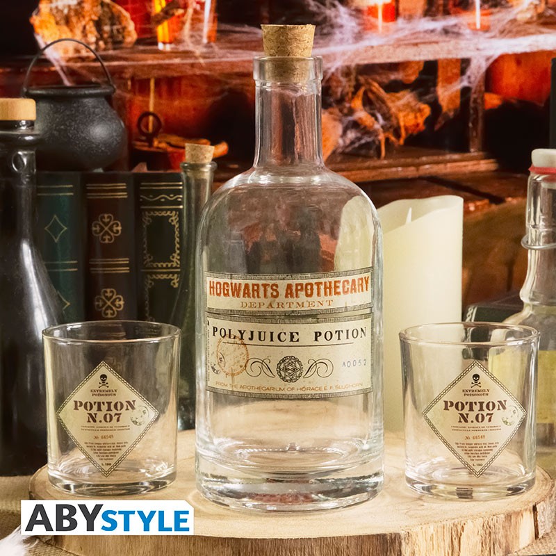 Set bouteille et verres Potion Harry Potter